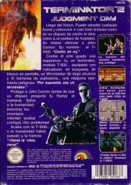 Terminator 2 Judgment Day NES (back EU)